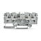 Wago 4 COND THRU TERMINAL BLOCKS, 10 AWG -20 AWG GREY,  2004-1401 - alternate 1